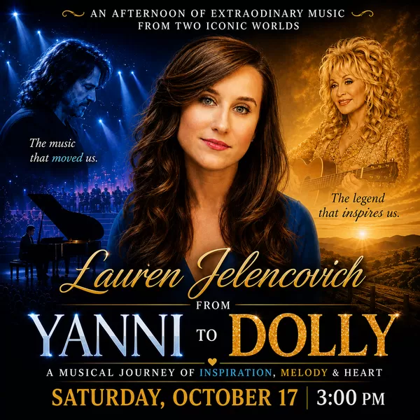 Lauren Jelencovich – From Yanni to Dolly