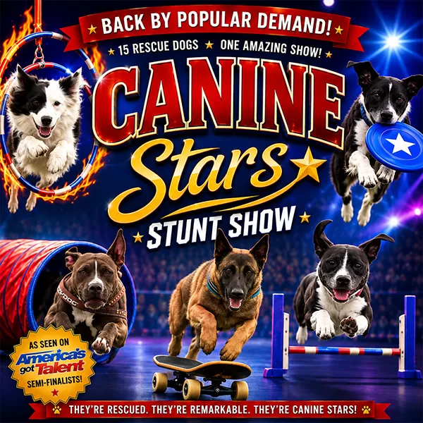 The Canine Stars Stunt Show